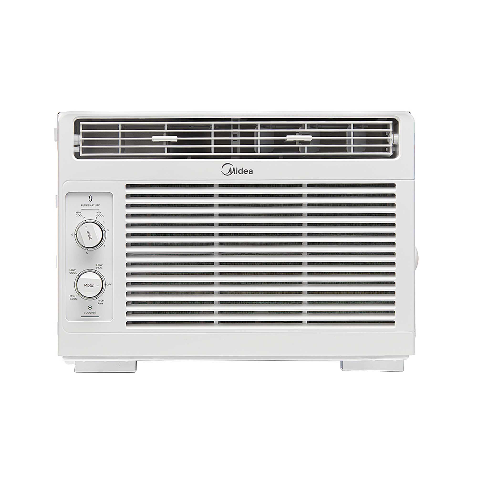 Midea 5Midea 5,000 BTU 115V Mechanical Window 2024 Air Conditioner, Black, MAW05M1WBL